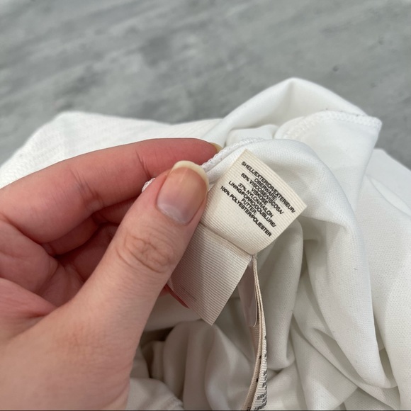 RACHEL Rachel Roy White Knit Lace Up Skirt - Picture 6 of 8